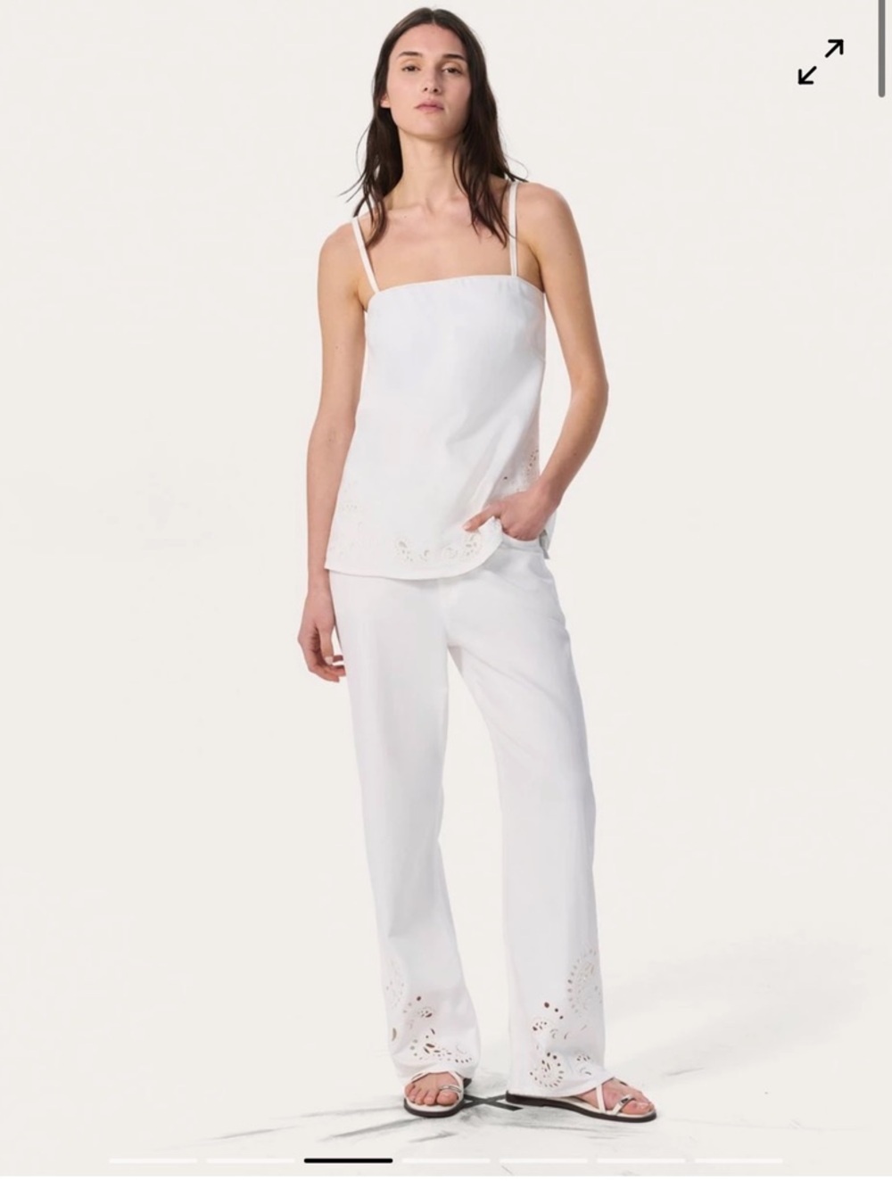 Rag & Bone White Set - pants XXS (0-2) + top size S